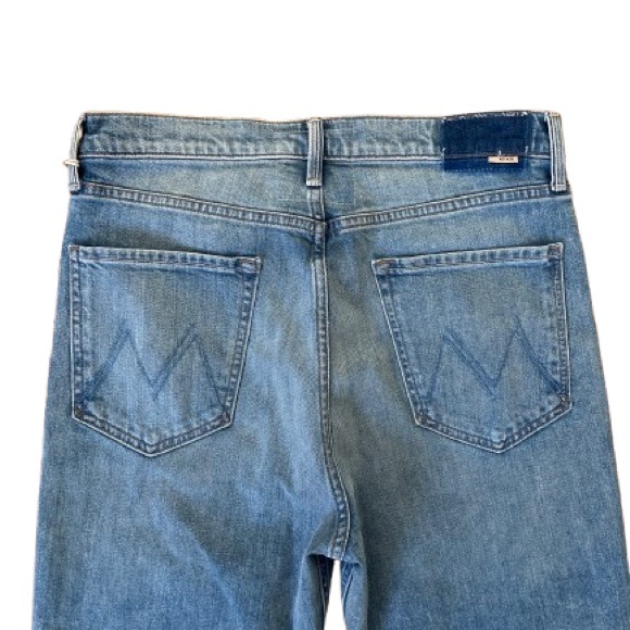 MOTHER High Waisted Rider Ankle in Salt of the Earth - 32 - Picture 9 of 13